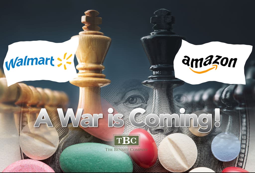 Amazon versus Walmart in Healthcare Wars
