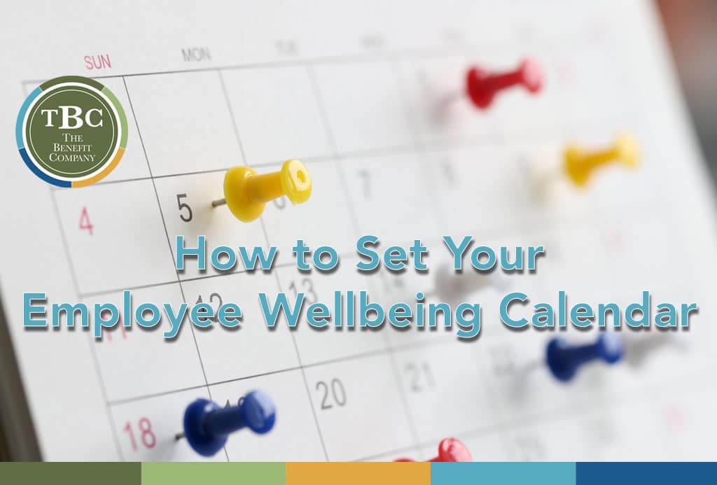 Employee Wellbeing Calendar